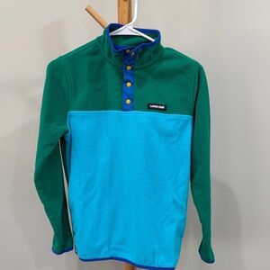 Lands' End Kids Snap Neck Pullover Fleece, size XL (14/16)